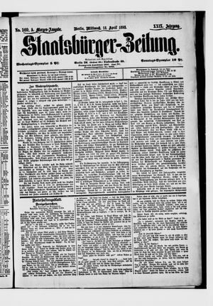 Staatsbürger-Zeitung vom 12.04.1893