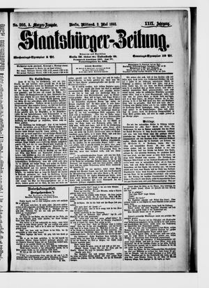 Staatsbürger-Zeitung vom 03.05.1893