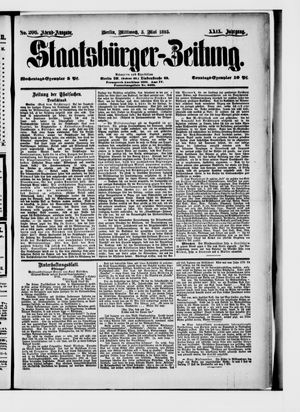 Staatsbürger-Zeitung vom 03.05.1893