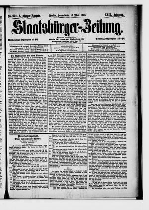 Staatsbürger-Zeitung vom 13.05.1893