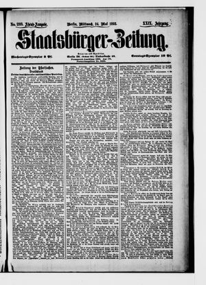 Staatsbürger-Zeitung on May 24, 1893