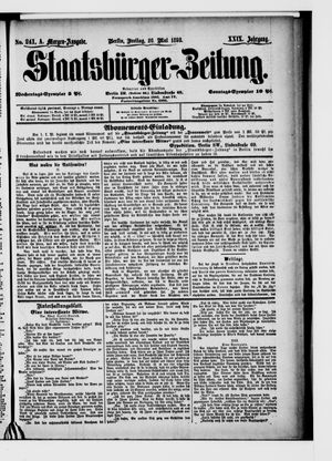 Staatsbürger-Zeitung vom 26.05.1893