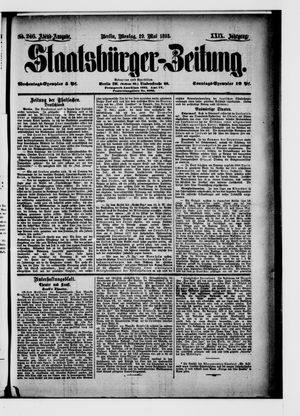 Staatsbürger-Zeitung vom 29.05.1893