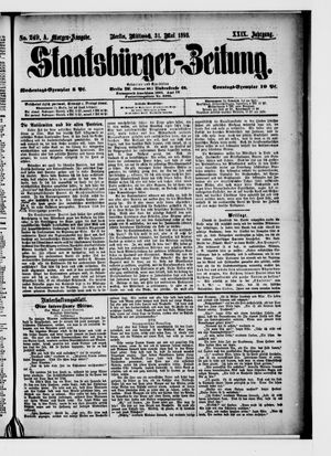 Staatsbürger-Zeitung vom 31.05.1893