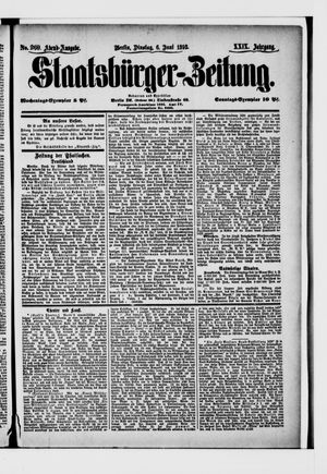 Staatsbürger-Zeitung vom 06.06.1893