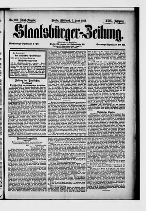 Staatsbürger-Zeitung vom 07.06.1893