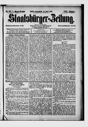 Staatsbürger-Zeitung vom 10.06.1893