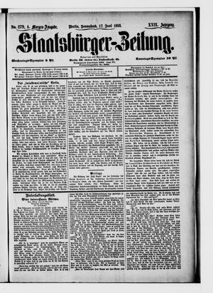 Staatsbürger-Zeitung vom 17.06.1893