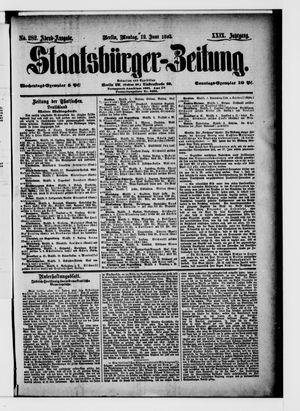 Staatsbürger-Zeitung on Jun 19, 1893