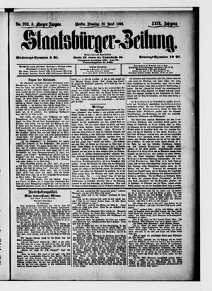 Staatsbürger-Zeitung on Jun 20, 1893