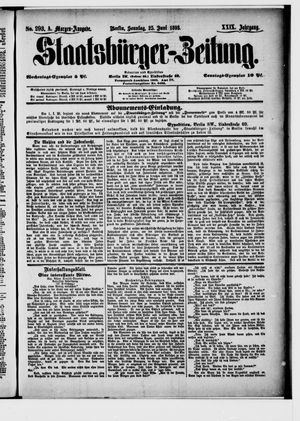 Staatsbürger-Zeitung vom 25.06.1893