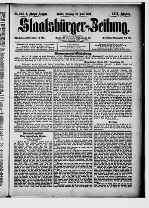Staatsbürger-Zeitung on Jun 27, 1893