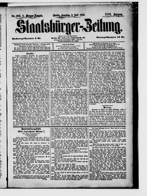 Staatsbürger-Zeitung vom 02.07.1893