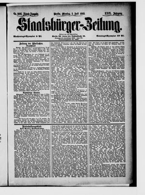 Staatsbürger-Zeitung vom 03.07.1893