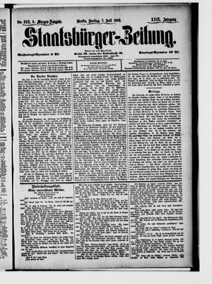 Staatsbürger-Zeitung vom 07.07.1893