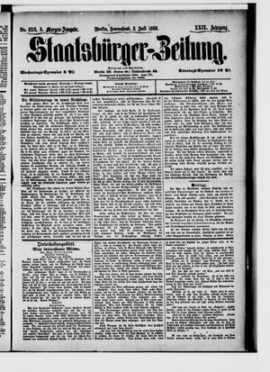 Staatsbürger-Zeitung vom 08.07.1893