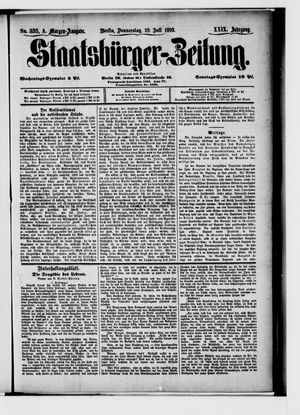 Staatsbürger-Zeitung on Jul 20, 1893