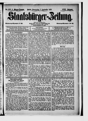 Staatsbürger-Zeitung vom 07.09.1893