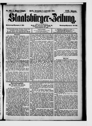 Staatsbürger-Zeitung vom 09.09.1893