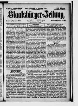 Staatsbürger-Zeitung vom 16.09.1893