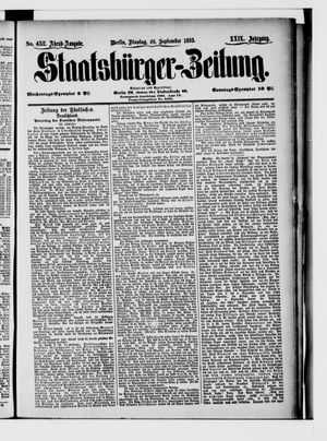 Staatsbürger-Zeitung vom 26.09.1893