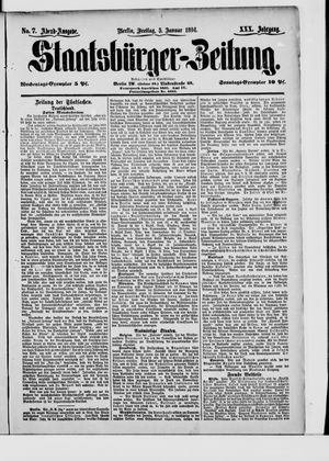 Staatsbürger-Zeitung vom 05.01.1894