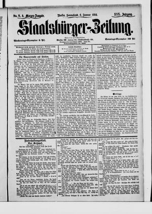 Staatsbürger-Zeitung vom 06.01.1894