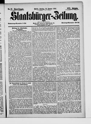 Staatsbürger-Zeitung vom 19.01.1894