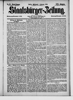 Staatsbürger-Zeitung on Feb 7, 1894
