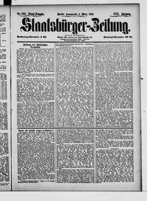 Staatsbürger-Zeitung on Mar 3, 1894