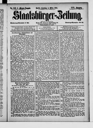 Staatsbürger-Zeitung on Mar 4, 1894