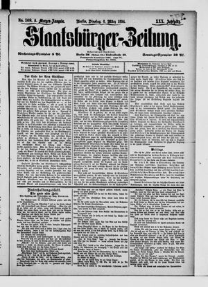 Staatsbürger-Zeitung vom 06.03.1894