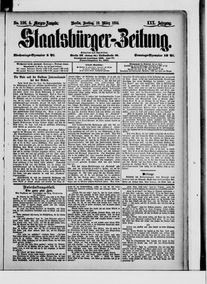 Staatsbürger-Zeitung vom 16.03.1894