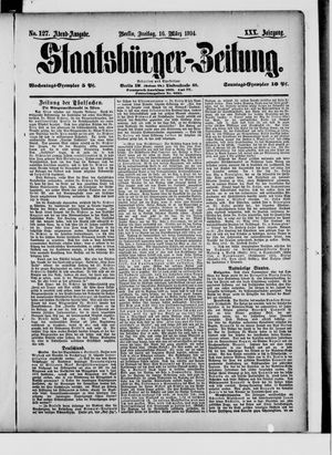 Staatsbürger-Zeitung vom 16.03.1894