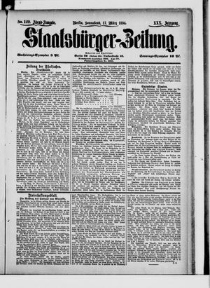 Staatsbürger-Zeitung vom 18.03.1894