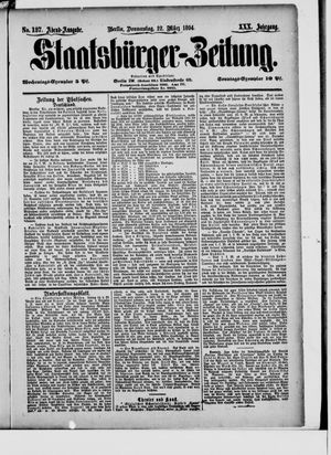 Staatsbürger-Zeitung on Mar 23, 1894