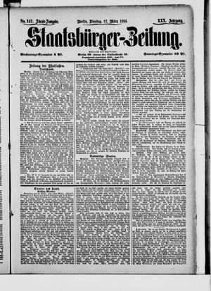 Staatsbürger-Zeitung vom 26.03.1894