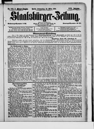 Staatsbürger-Zeitung on Mar 29, 1894