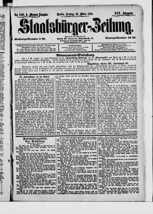 Staatsbürger-Zeitung vom 30.03.1894