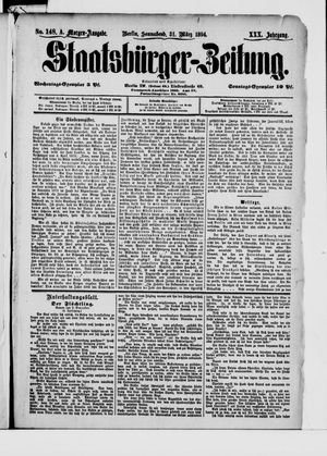 Staatsbürger-Zeitung on Mar 31, 1894