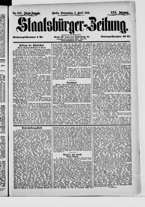 Staatsbürger-Zeitung on Apr 5, 1894