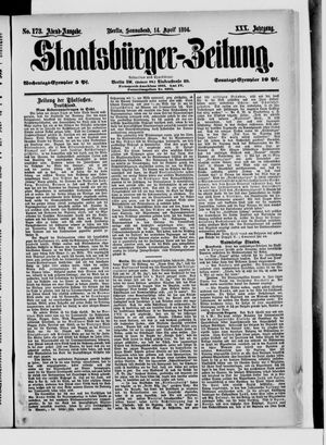 Staatsbürger-Zeitung vom 14.04.1894