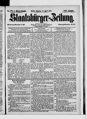 Staatsbürger-Zeitung vom 17.04.1894