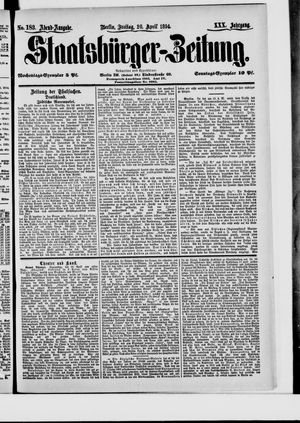 Staatsbürger-Zeitung on Apr 20, 1894