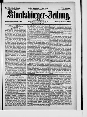 Staatsbürger-Zeitung vom 02.06.1894