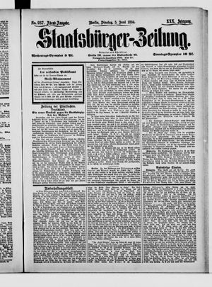 Staatsbürger-Zeitung vom 05.06.1894