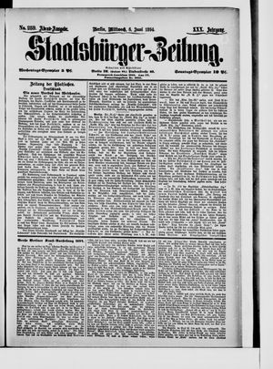 Staatsbürger-Zeitung on Jun 6, 1894