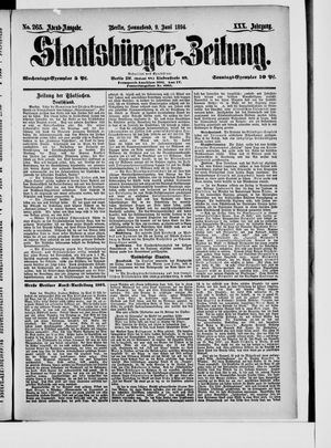 Staatsbürger-Zeitung vom 09.06.1894