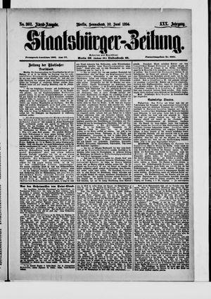 Staatsbürger-Zeitung vom 30.06.1894