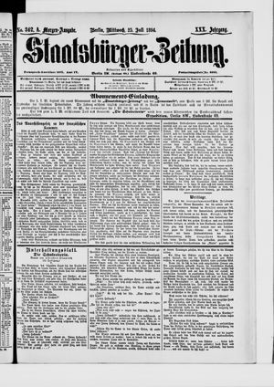 Staatsbürger-Zeitung vom 25.07.1894